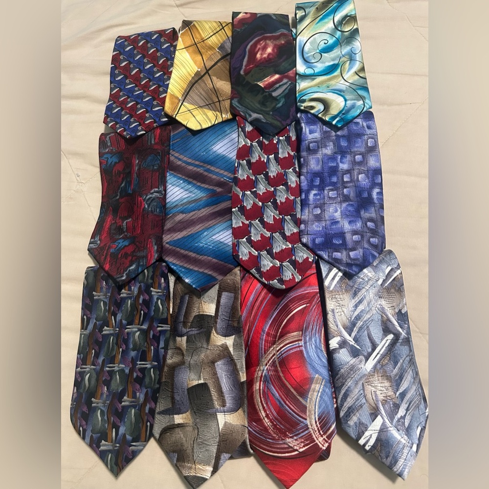 12 J. Garcia ties